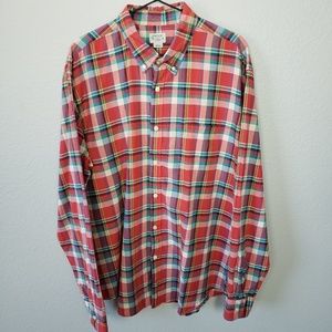 J. Crew Multitonal flannel.